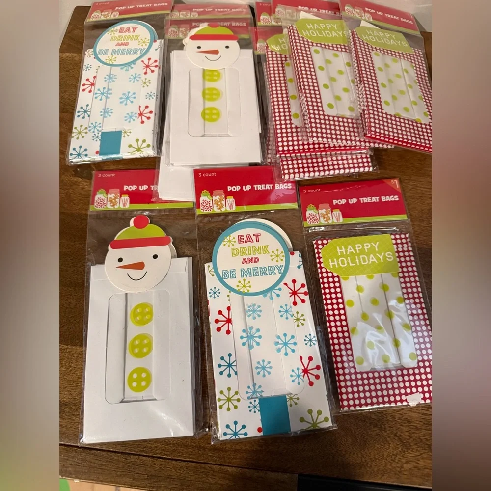 33 holiday treat bags Bundle of 11 packs of Holiday treat bags, total 33 bags